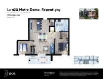 Appartement 
                4½- 632 rue Notre-Dame #306, Repentigny (Repentigny)