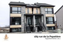 Appartement 
                3½- 2-189 rue de la Papetiere, Masson-Angers (Gatineau)