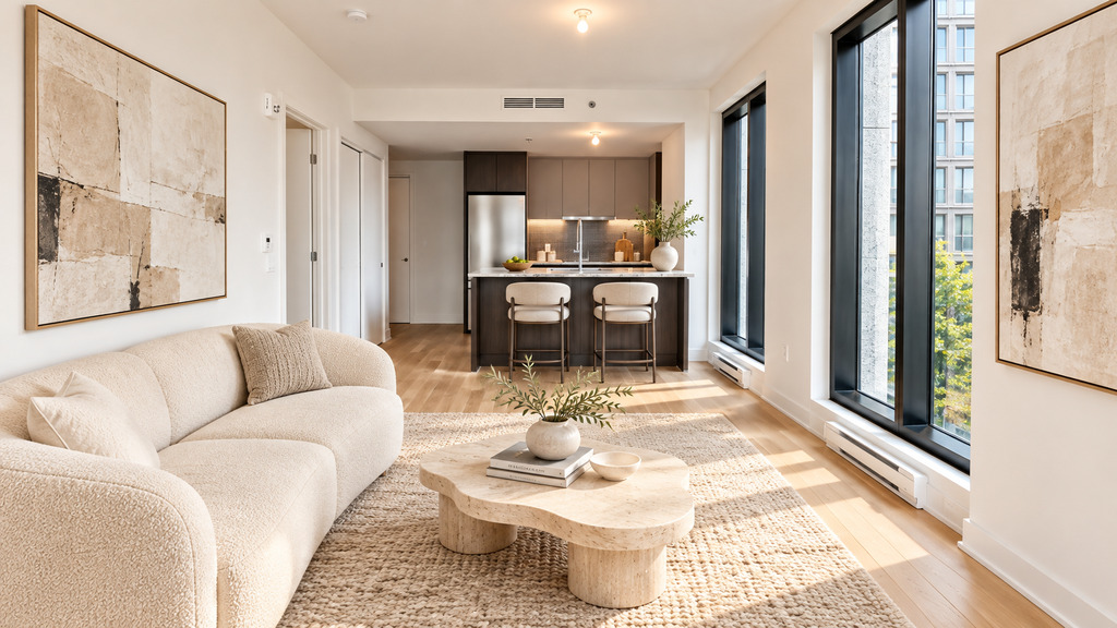 Appartement   3½- 2060 rue Peel, Ville-Marie (Centre-Ville, Vieux-Montréal)