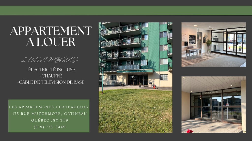 Appartement  - 175 rue Mutchmore , Hull (Gatineau)