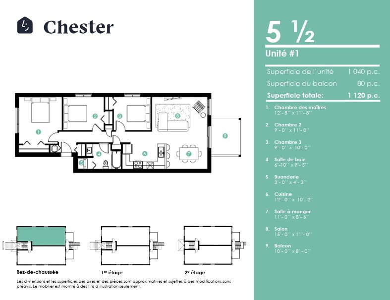 Appartement   9½- 130,Boul. du Bord-de-l'Eau, Salaberry-de-Valleyfield