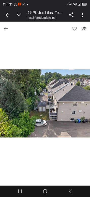 Appartement   5½- 49 place des lilas, Bois-des-Filion