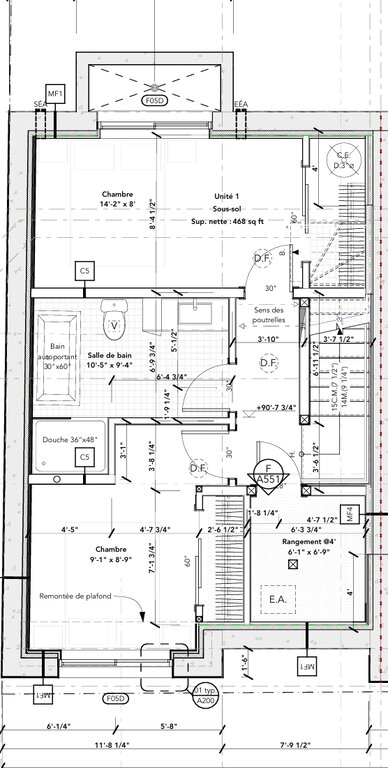Appartement   4½- 253 rue Père-Grenier, La Cité-Limoilou (Québec)