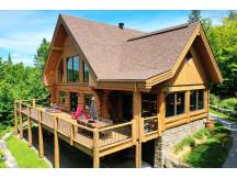 Log Cabin Bliss: Luxury 4BR | 10 Guest | Tremblant
 thumbnail 2