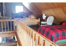 Chalet Lac-Calmie log cabin with private lake
 thumbnail 16