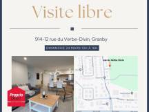 Condo/Appartement 
               - 910,Rue du Verbe-Divin, Granby